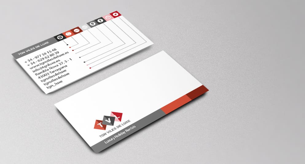 Diseño tarjetas presentación